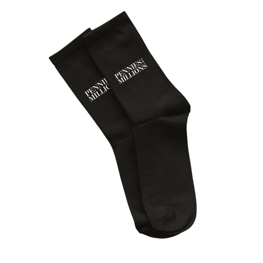 Pennies To Millions - Socks ( Black )